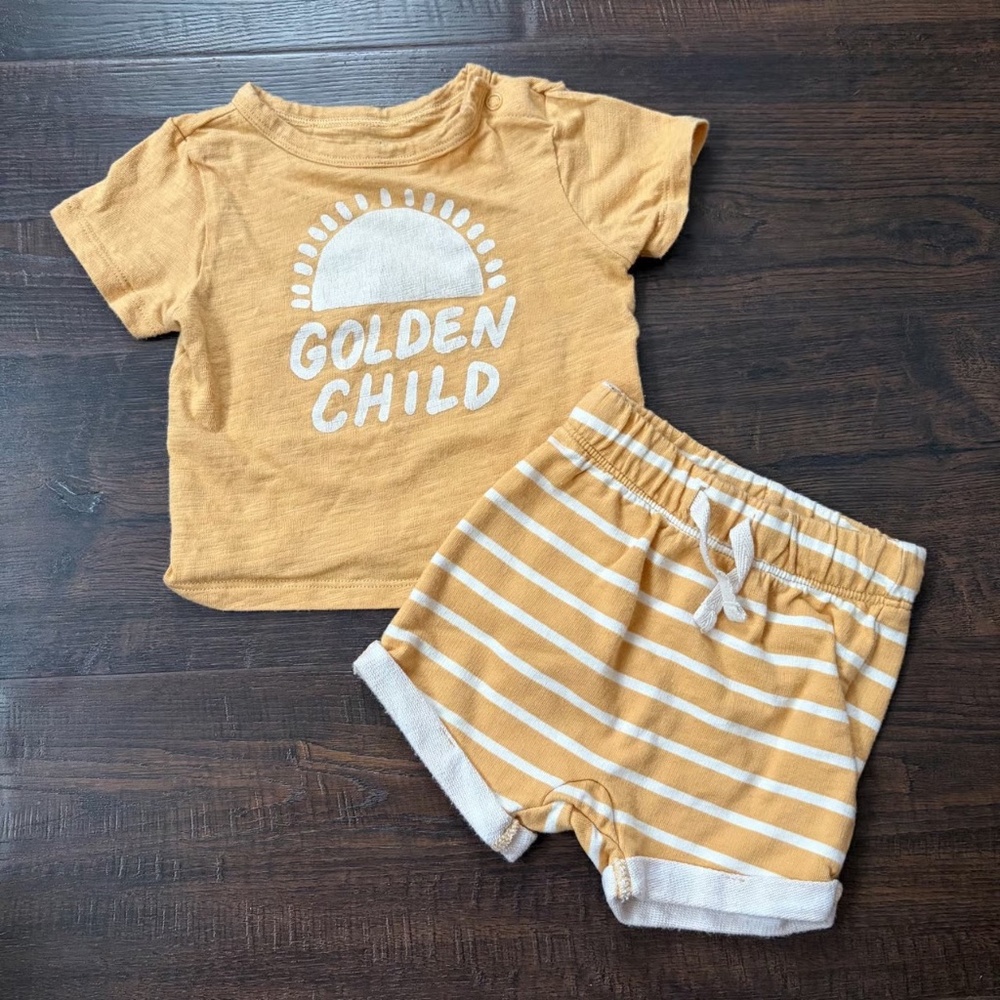 Little Co. Stay Golden 2-piece set
